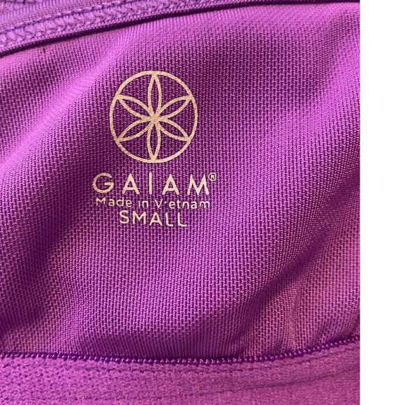 Gaiam purple built in bra active tennis dress size small - Picture 3 of 10